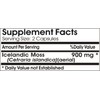 Icelandic Moss 900mg // 90 Capsules // Pure // by