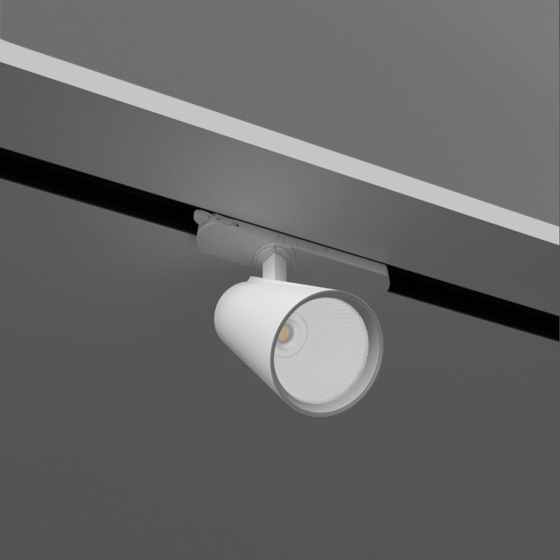 FOOC LED Track Spotlight 30 Watt 3-Phase 4-Wire Rotatable and