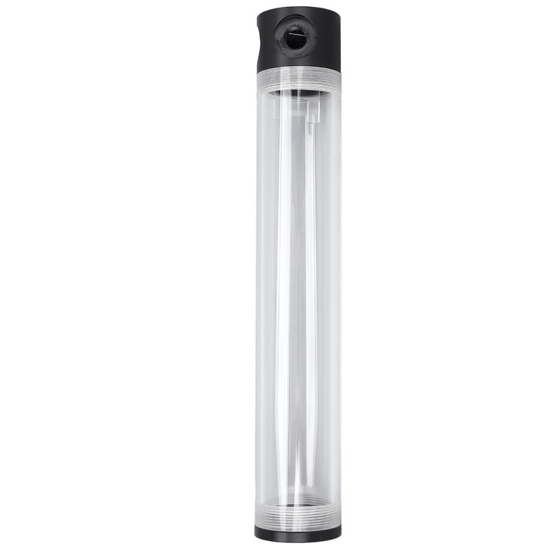Water Cooling Reservoir 300mm/11.8in Length G1/4in Thread Low Noise Cylindrical