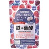 Orihiro Chewable Supplement, Iron + Folic Acid, 120 Tablets x