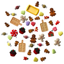 Buttons Galore Gingerbread Super Value Pack Craft Buttons, Brown 50 Pack