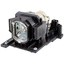 PHO DT01081 Genuine Original Replacement Bulb/Lamp with Housing for Hitachi Projector (OEM Original Bulb)