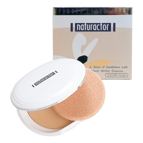 Foundation Powder Foundation 252 Ochre with Puff, 0.5 oz (13