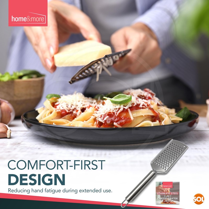 SOL Hand Cheese Grater and Lemon Zester Parmesan Cheese Graters