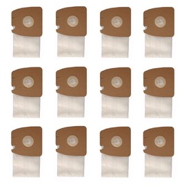 GULUANT 12 Pack Replacement Style C Vacuum Paper Bag for Mighty 3109 3110 3112 3115 3120 3130 for Floorshow 3015 3020 3035 3111 3116 3125 3130 3140 3175 3175A Vacuum Models