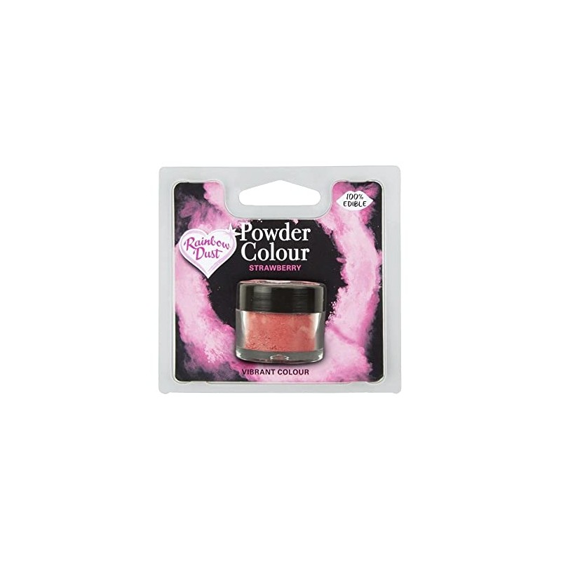 Rainbow Dust Strawberry - Edible Powder Colour 4g