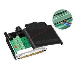 DB37 Male Solderless RS232 D-SUB Serial to 37 Pins Port Terminal Adapter Connector Breakout Board