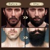 POP MODERN.C Beard Growth Kit Beard Grooming Kit 6pcs Beard