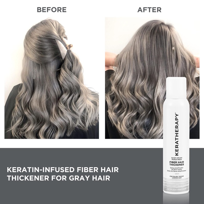 KERATHERAPY Keratherapy Keratin Infused Perfect Match Fiber Hair Thickener Spray,