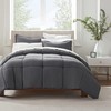SERTA Simply Clean Ultra Soft Hypoallergenic Solid 3 Piece Comforter