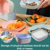 10 Platos Cuadrados Con 1 Soporte, Juego De Bandejas De