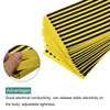 sourcing map 150pcs ESD Anti Static Foot Heel Ground Straps