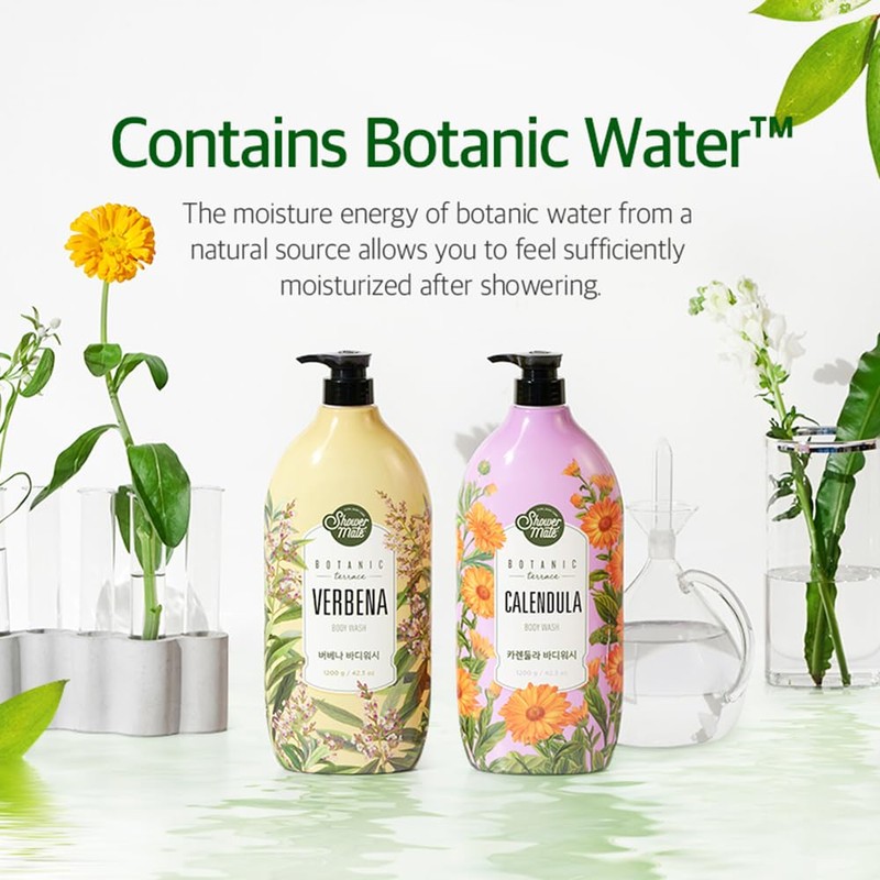 SHOWERMATE Botanic Body Wash 42.3 fl oz, 1.2 kg (Verbena)