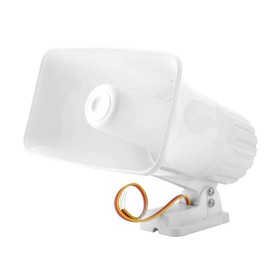 Horn Alarm Siren, VBESTLIFE 30 W 150 dB Wired Dual Tone Standalone Loud Burglar Alarm Speaker System Indoor/Outdoor Siren for Home Office Shop Security