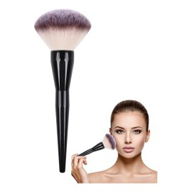Brocha Grande Profesional Para Maquillaje En Polvo Black