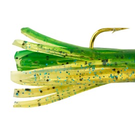 Berkley Powerbait Pre-Rigged Atomic Tubes Fishing Soft Bait, Perch, 1/16 oz