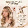 PRITECH Automatic Rotating Curling Iron - Effortless Curls for All