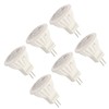 6Pcs MR11 LED Light Bulb 4W GU4 Dual Pin Bulb