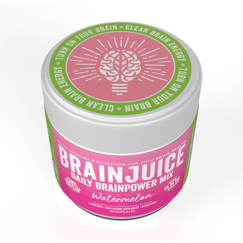 BrainJuice Nootropics Brain Support Supplement, Gluten Free Powder for Energy