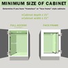 AHNR Pull Out Cabinet Organizer, Heavy Duty Cabinet Pull Out