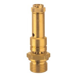 RIEGLER 104153-226.02-6.0 Safety Valve DN 8 Brass G 3/8 Response Pressure 6 Bar Pack of 1