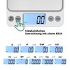 KUBEI Upgrade Large Digital Kitchen Scale, USB Charging, 5 kg