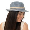 Lipodo Costanzo Bogart Straw Hat - Multicoloured Hat - Summer