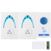 Wireless Doorbell, Melody Home Doorbell Remote Control Button Doorbell LED