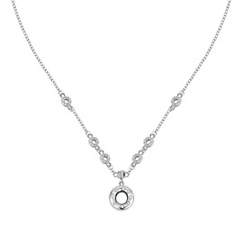 Morellato Bagliori SAVO04 Women's Necklace Steel Crystal, acier