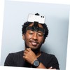 TEHAUX 2 Sets Head Mounted Phone Rack with Headband for