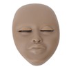 Lash Mannequin Head Reusable Soft Rubber 3D Effects Replaced Eyelids