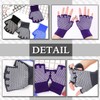 CHROME CRANE TB012 Men's Gloves, Half Finger, Fingerless, Fleece Lined,