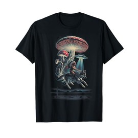 Native American UFO Mushroom Desert Aesthetic T-Shirt