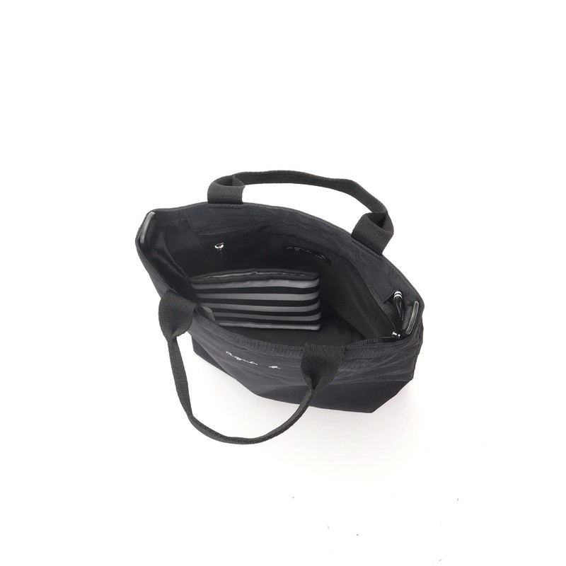 Agnes B AC12 E SAC Women's Logo Shoulder Bag Handbag,