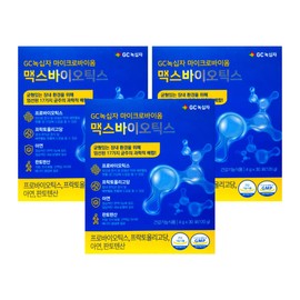 GC Green Cross Microbiome Max Biotics 4g / GC녹십자 마이크로바이옴 맥스바이오틱스 4g x 30포 3박스 프락토올리고당 아연 판토텐산