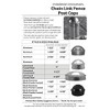 2-7/8" Chain Link Fence Post Cap - Use for 2-7/8"