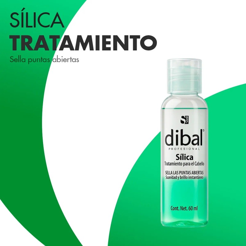 Silica Tratamiento Sella Puntas De Cabello Dibal 60 Ml