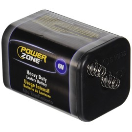 POWER ZONE 4R25 Heavy Duty 6V Lantern Battery