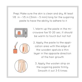 Smooth Lab Sugaring Hair Removal Kit for Men - Body Waxing & Facial Hair Removal with At-Home Sugar Paste