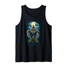 Werewolf Ripping Alpha Wolf Meme Tank Top