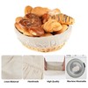 Linen Insert for Proofing Basket, 6 Pieces Linen Insert for