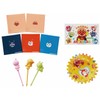 Torne Anpanman Antibacterial Sheet, Bento Cup, Rice Ball, Wrap, Picks,