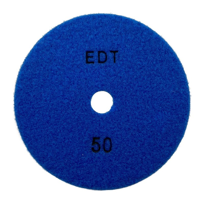 7" High Performance Dry Stone/Concrete Polishing Pads, 1.5mm Segment Height,