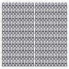 200PCS PP Plastic Chicken Beak Clasps Reusable Rooster Mouth Snap
