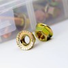 Yeezet 240PCS Flanged Bolts and Nuts Kit Grade 8.8 Metric