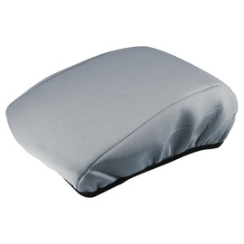 X AUTOHAUX Center Console Seat Armrest Cover - Car Inner Seat Armrest Lid Storage Covers Trim - for Ford Explorer 2020-2022 Neoprene Fabric Gray - 1 Pc