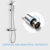 OFFO Stainless Steel Replacement High Pressure Extra Long Shower Hose,