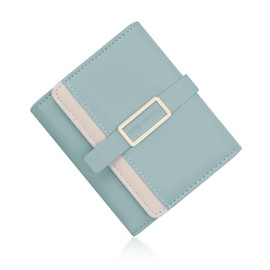 Pomelo Best Small Purse for Women RFID Blocking Ladies Wallet Compact Trifold Vegan Leather Womens Wallet with Zipper Coin Pocket