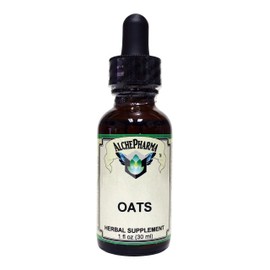 AlchePharma Oats- Organic Fresh Milky Oat Seed Tincture (Avena Fatua)