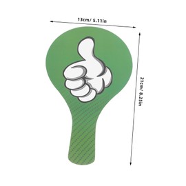 TEHAUX Portable Classroom Voting Paddle Reusable Judging Board for Teachers Engagement Tool Down